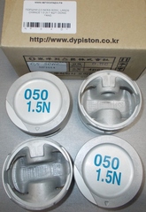 ПОРШНИ 0,5 NEXIA SOHC, LANOS, CHANCE 1,5 (К-Т 4ШТ) DONG YANG