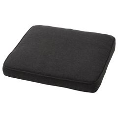 Подушка на стул IKEA JARPON / DUVHOLMEN (ЙЭРПОН / ДУВХОЛЬМЕН), Антрацит, 50х50 см