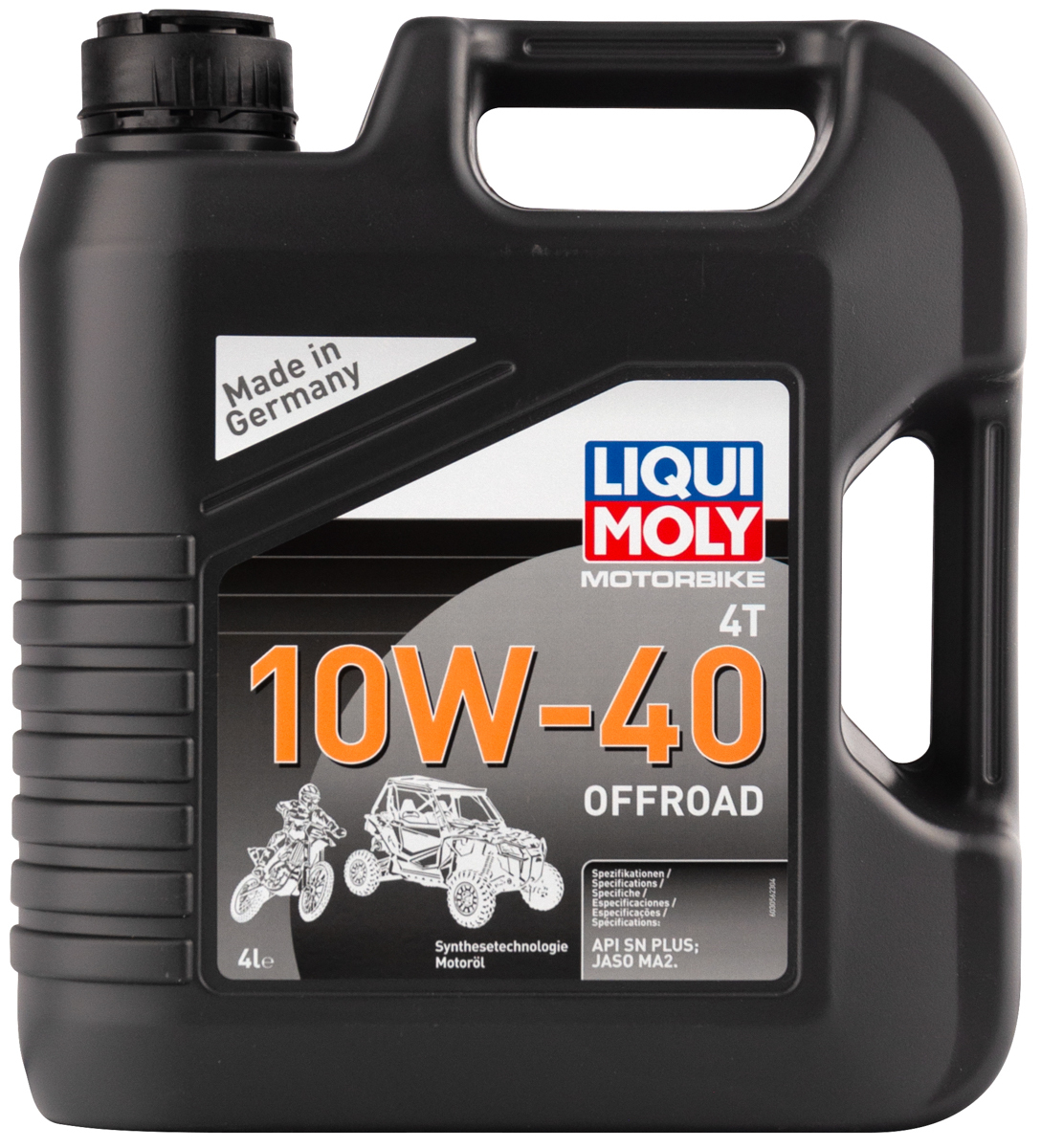 Масло моторное Liqui Moly Motorbike 4T Offroad 10W40 hc-синтетическое 4л