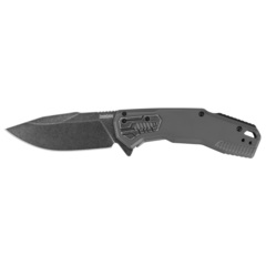 Фото Полуавтоматический складной нож Kershaw Cannonball, сталь D2, рукоять нержавеющая сталь
