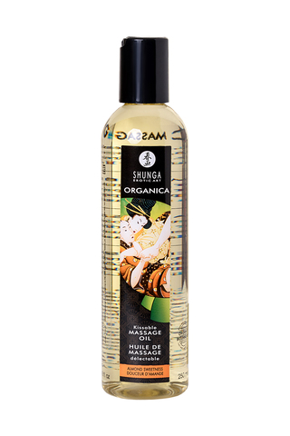 Масло массажное Shunga Organica «Миндальная сладость» (Almond Sweetness), 240 мл