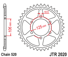 Звезда ведомая JTR2020 41