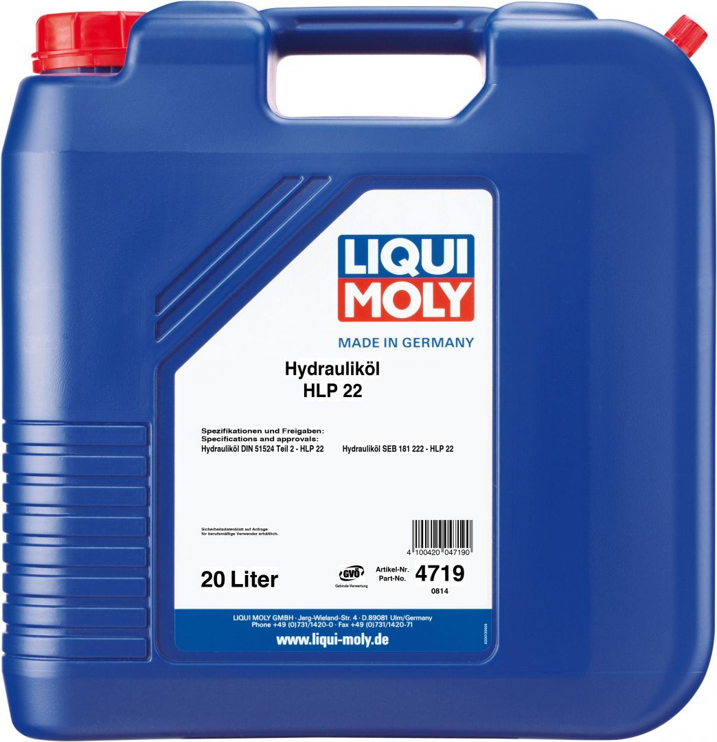 Liqui Moly Hydraulikoil HLP 22 Минеральное гидравлическое масло
