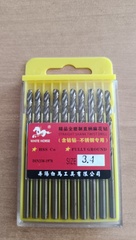 Сверло ф3,4x70/39 DIN338 HSSCo5
