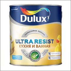 Краска для стен и потолка Dulux Ultra Resist BW (Белая)