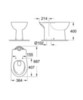 GROHE Bau 39429000 Чаша унитаза напольного под бачок