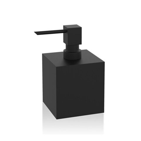 Decor Walther Cube 0825060 Дозатор жидкого мыла, цвет: чёрный