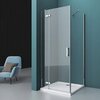 BelBagno Kraft KRAFT-A-12-80-C-CR-R Душевой уголок, 80x80, цвет: хром