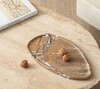 Чаша Shaped stone plate-coffee color — фото 2