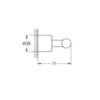 GROHE Atrio 40312DC3 Крючок