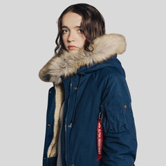 Женская парка Alpha Industries Elyse Gen II Parka W Replica Blue (Синий)