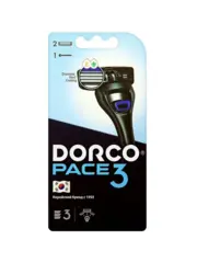 DORCO PACE3 (станок+2'S) система с 3лезвиями (Ю.Корея) NEW