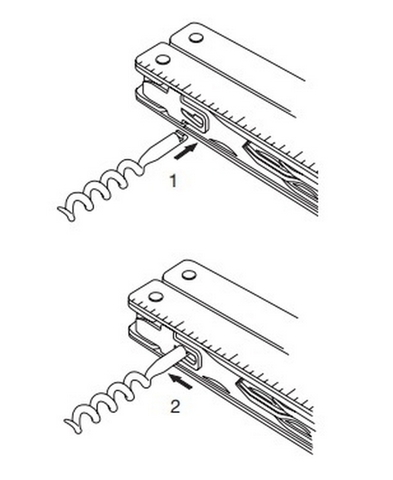 Штопор съёмный Victorinox для мультитулов Swiss Tool (B.1013)