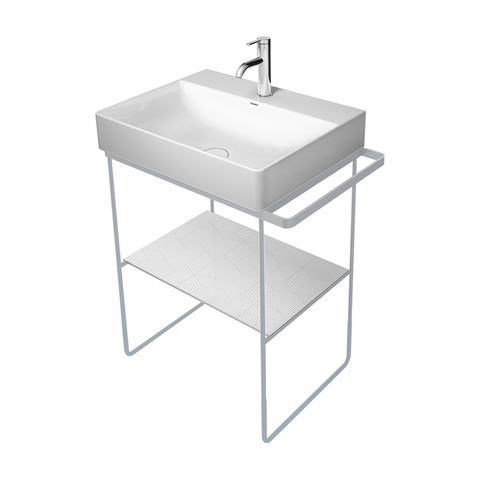 Duravit DuraSquare 31151000 Консоль металлическая напольная регулировка по высоте + 50 мм, для # 235312 пол.дер. справа/слева цвет Хром