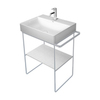 Duravit DuraSquare 31151000 Консоль металлическая напольная регулировка по высоте + 50 мм, для # 235312 пол.дер. справа/слева цвет Хром