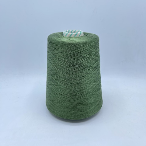 Filati Buratti (пр.Италия),art.Schappe ,2/60 3000м/100гр,100%Шелк Шаппе ,цвет -Травяной, арт.24321