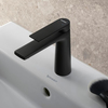 Duravit Tulum by Starck TU1020002046 Смеситель для раковины однорычажный, цвет черный матовый