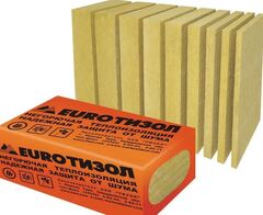 ТИЗОЛ EURO-ВЕНТ Н плотность 45 кг/м3 1000х600х100 мм