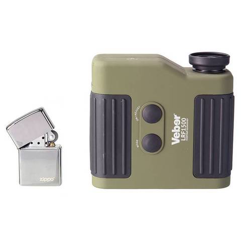 Лазерный дальномер Veber 7x25 LRF1500 green