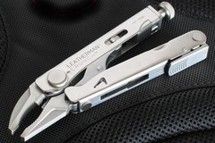 Мультитул Leatherman Crunch, 15 функций, кожаный чехол (68010181N) - Multitool-Leatherman.Ru