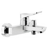 Gessi Rilievo 59013#031 Смеситель для ванны настенный, излив 153мм, с автоматическим переключателем ванна-душ, цвет: хром