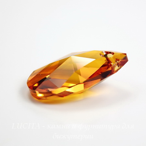 6106 Подвеска Сваровски Капля Crystal Astral Pink (16 мм)