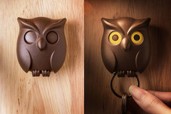 Держатель для ключей night owl, коричневый