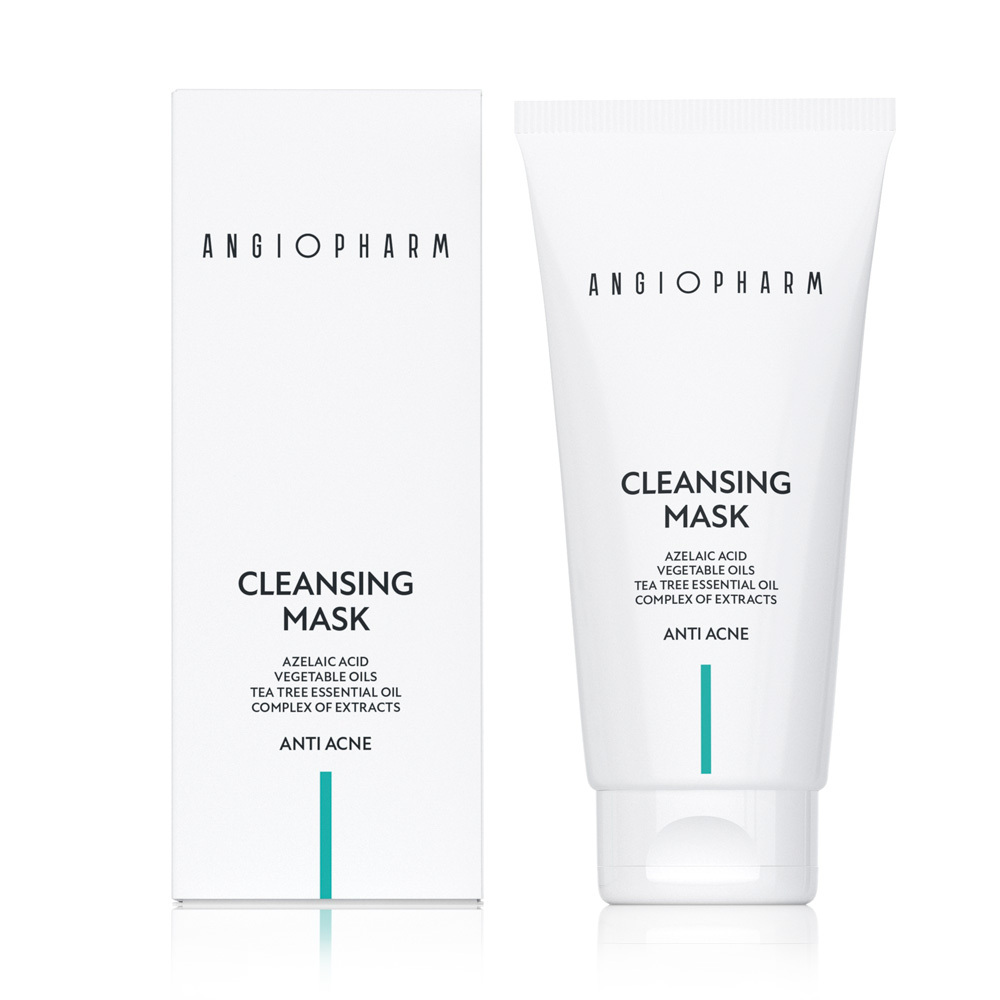 Очищающая маска для проблемной кожи ANGIOPHARM Cleansing Mask 200мл