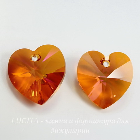 6228 Подвеска Сваровски Сердечко Crystal Astral Pink (18х17,5 мм) ()