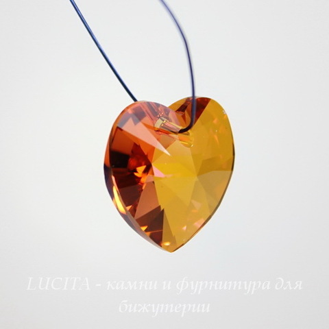 6228 Подвеска Сваровски Сердечко Crystal Astral Pink (18х17,5 мм) ()