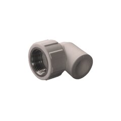 Угольник комбинированный ПП 32-3/4'' PN 25, с внутренней резьбой, серый