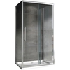 Abber Schwarzer Diamant AG30100H-S50-S50 Душевой уголок, 100x50x195, цвет: хром
