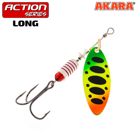 Блесна вращ. Akara Action Series Long 1+ 6,5 гр. 3/13 oz. A32