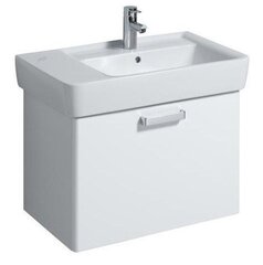 Geberit Renova Plan 879120000 Тумба под раковину, 67x46.3x47.2см, матовый белый / меламиновое покрытие, ультраглянцевый белый / пленочное покрытие фото