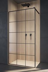 Radaway Modo New Black II Factory 389115-54-55 Неподвижная душевая стенка фото