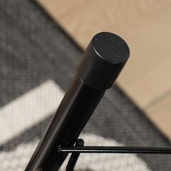 Полка для обуви, мет-л, 4 секц, 66х28х70 см, разборная, чер, Nika, ЭТ1/Ч