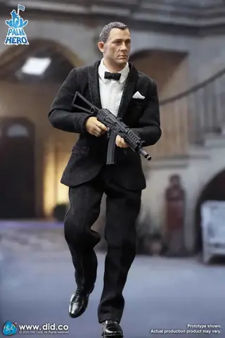 Фигурка Агент 007 Джеймс Бонд 1/12
