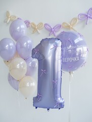 Сет гелиевых шаров 