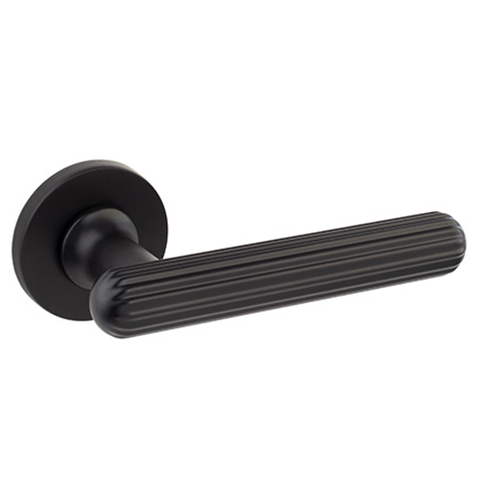 Ручки дверные Code Deco Slim H-40150-A-BLM черный матовый