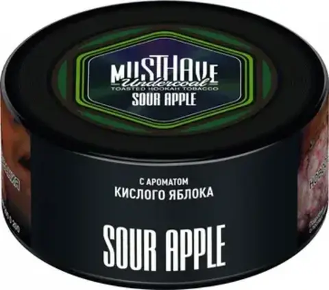 М. Табак для кальяна Must Have Кислое яблоко 125гр