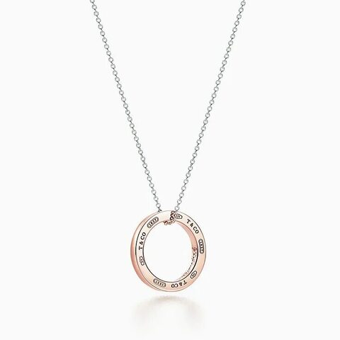 Подвеска из Rubedo на цепочке из серебра 925,. Tiffany 💠Limited edition. В наличии