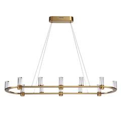 7144/65L HIGHTECH ODL26 515 светильник античная бронза/акрилл/металл IP20 LED 69W 3830Лм 3000K 180° 220V DEFANCE