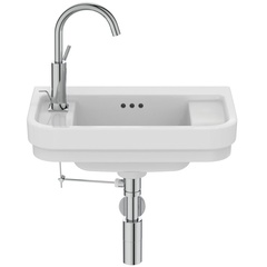 Ideal Standard Calla E223301 Раковина 45 см с 1-м отверстием под смеситель слева, с отверстием перелива фото
