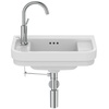 Ideal Standard Calla E223301 Раковина 45 см с 1-м отверстием под смеситель слева, с отверстием перелива