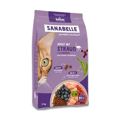 Bosch Sanabelle Adult Ostrich со страусом 8 кг
