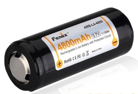 Аккумулятор 26650 LI-ION Fenix 3.6V  4800mAh
