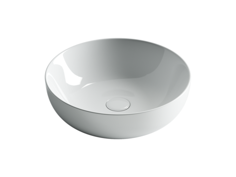 Ceramica Nova Element CN5024 Умывальник чаша накладная круглая, 42x42, цвет: белый