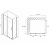 Abber Sonnenstrand AG04120S-S85 Душевой уголок, 120x85x195, цвет: хром