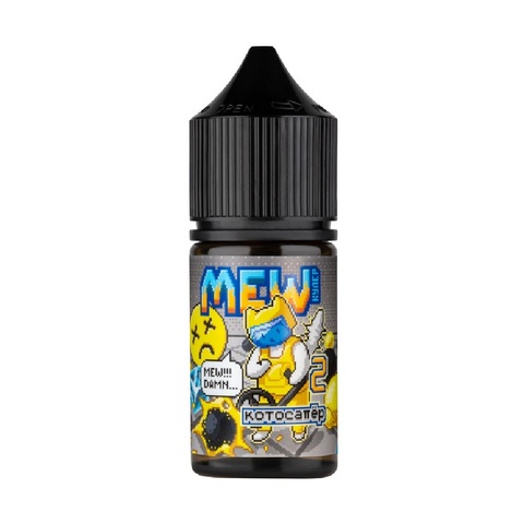 Жидкость MEW Salt 2% 30 ml - Котосапер (лимон и черная смородина со льдом)