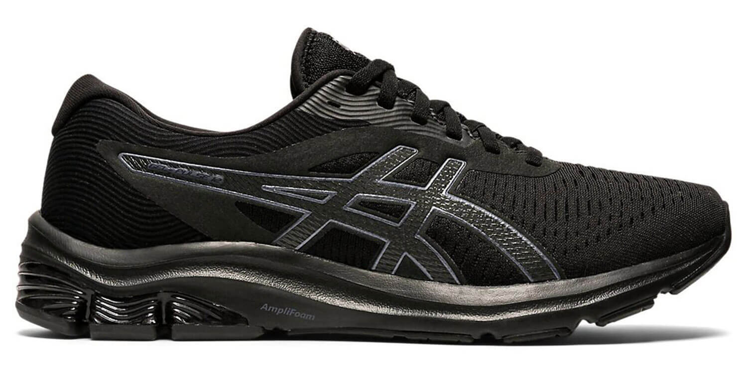 Asics Gel Pulse 12 кроссовки для бега мужские черные (Распродажа)